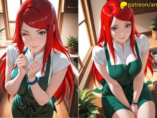 Kushina Uzumaki: A red-haired MILF who loves it rough