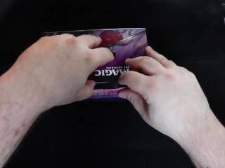 Large Australian Man Consumes Entire MTG Eldraine Booster Box