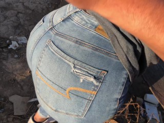LE PAGO A Desconocida PARA Que Baile Reggaeton Hot en la calle CULONA LATINA