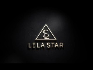 Lela Star Fucks Herself With Giant Cucumber
