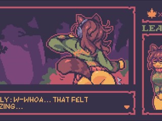 Lewd Leaf Ecstasy [Psychedelic Hentai game] Ep.2 Molly naked walk in the forest