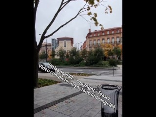 Littleangel84 - Sodomisée et anal creampie au dessus de Toulouse ! S05E07