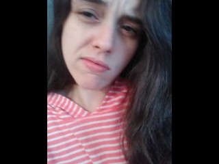 Loud Moaning Hairy Piss Slut PEES In Toliet SMELLS Stinky URINE, Uses Toilet Paper TP Wipe Wet Bush