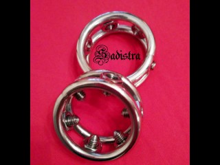 Love hurts - love story about Mistress, her dog and spiked cock ring