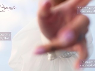 Luxury bride give her body to on their wedding night