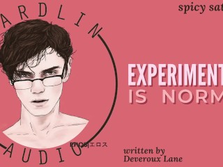 [M4M] Experimenting Is Normal [First time with a man] [Male Audio Orgasm] [Roleplay]