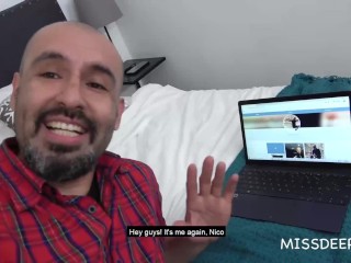Man Cheats on Wife with Hot Latina Teen