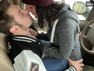 Married Couple Can't Make it to the Bedroom: Mav &amp; Joey Lee 4K