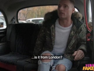 MARRIED MAN knew how to treat me ROUGH - Female Fake Taxi
