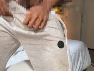Massive BBC cumshot leaves fit black guy breathless after using a sleeve like it's your holes