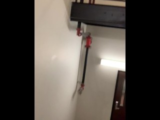 Masturbating in the Courthouse Stairwell