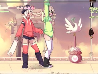 Max The Elf v0.4 [Femboy Hentai game PornPlay] Ep.7 turned into shemale nympho with big boobs