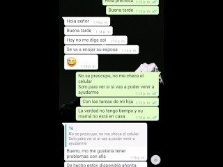  me cojo a maestra de mi hija y me corro en su cara
