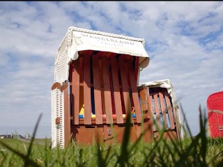 Mein Strandkorb im Urlaub 2019 - 1 ** Wangerland **