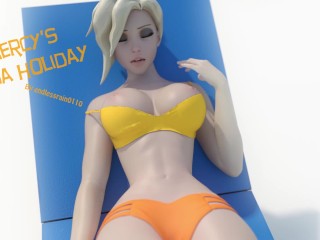 Mercy's mega holiday (giantess growth)