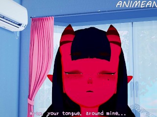 Meru the Succubus Enters Your Room to Fuck with You All Day - Anime Hentai 3d Compilation