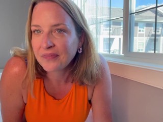 MILF begs to be fucked and creampied by stepson's bully