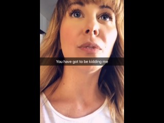 MILF fucks stepsons best friend live on Snapchat