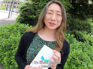 MILF MOM Japanese housewife cheating with stranger in hotel in Tokyo, blow job and finger fucking