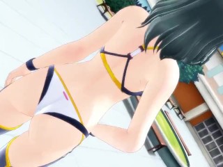 [MMD] futanari aria(AB8) [ELECT]