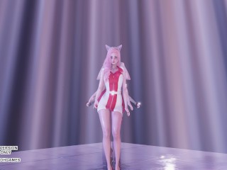 MMD G Reyish - KKILI KKILI Sexy Kpop Hot Dance Ahri Kaisa Seraphine KDA League of Legends
