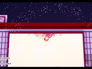 [MMD]Tougen Renka 桃源恋歌 Hot Erotic Dance KDA Ahri Kaisa Seraphine 4K 60FPS League of Legends
