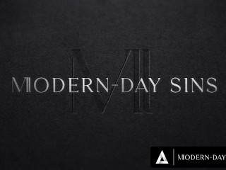 MODERN-DAY SINS - Flirty Lesbian Cam Girl Alexis Tae Seduces Her Straight Asian BFF Kimmy Kimm!