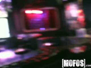 Mofos - Hot teen orgy after hours at the bar
