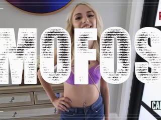 MOFOS - Mandy Waters Can't Contain Herself As She Makes Eye Contact While Sucking A Dick In A Bar