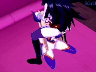 Mt. Lady and Midnight have deep futanari sex in a secret room. - My Hero Academia Hentai