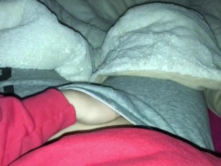 MY SECOND VIDEO OF ME UNDER THE COVERS BY MY ROOMATE