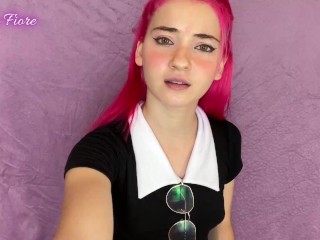 My teacher makes me shove things up my ass to pass - Emma Fiore