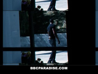 MYLF - Horny Housewife Deals With Black Dude That Her Husband Recently Fired By Fucking Him