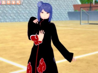 【エロゲーコイカツ！】Naruto(ナルト疾風伝) 小南3DCG巨乳アニメ動画[Hentai Game Koikatsu! Konan(Anime 3DCG Video)]