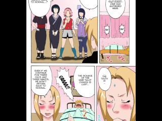 NARUTO - ONE BY ONE TAKE TURNS CUM INSIDE