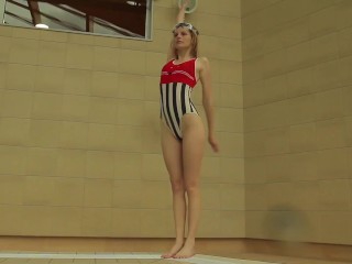 Nastya super underwater hot babe from Russia