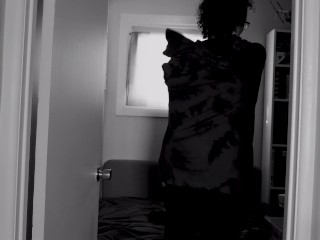 Natalie Knox - Artsy transfemme masturbation video