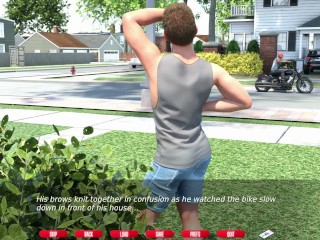 Naughty Neighbours - V0.53 - Ax kissed Susan in front of Libby, Penny, Sally and Adam - Highlight