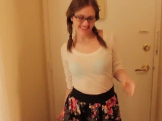 Naughty Stepsister Sucks Stepbrother Dry
