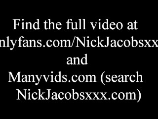 Nick Jacobs Jerk-Off compilation trailer with 31 cumshots and bonus "fuck to pop" at the end