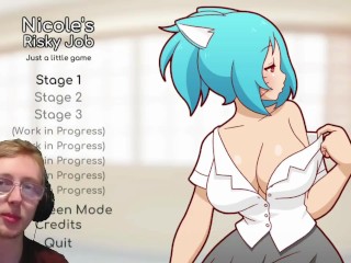 Nicole's Risky Job (Just a little game) by Manyakis | DownWindWings NSFW Gameplay