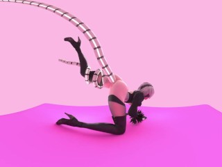 Nier Automata 2B  Anal 4K VR [Animation by Likkezg]