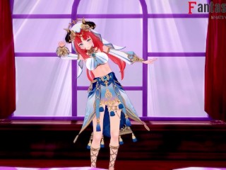 Nilou Dances For you and get fucked | Genshin impact | Pole dance, belly dance Hentai | Full on PTRN
