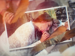 Old man fucks hardcore a teen redhead licks her pussy and she takes facial
