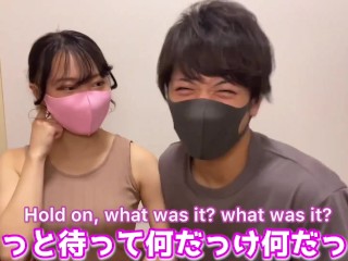 丸の内OLレイナのエロ動画を見ながらセックスしたら濡れすぎて大量潮吹きしちゃいました。。Japanese Amateur SEX Fingering Squirting HD - えむゆみカップル