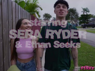 "OMG, Wait, Maybe You Do Have A Porn Dick" - Stepsis Smashed By MASSIVE Cock - Sera Ryder