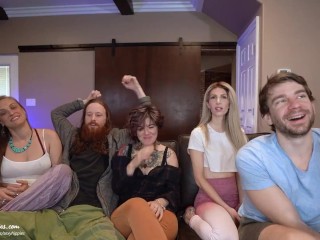 Our First Orgy with JackPlusJill &amp; Frankie Rivers - SexyHippies