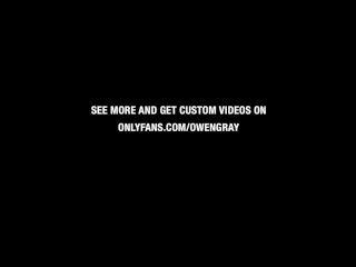 Owen Gray ONLYFANS Compilation Solo Jerk Off BDSM POV Sex Edging