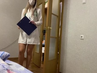 Пациент не сдержался и трахнул медсестру 