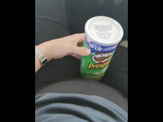 Paja patrocinada por Pringles